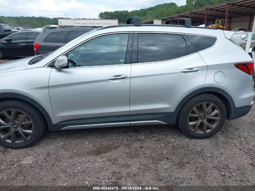 2017 Hyundai Santa Fe Sport 2.0T Ultimate VIN: 5XYZW4LA5HG501652 Lot: 40342475