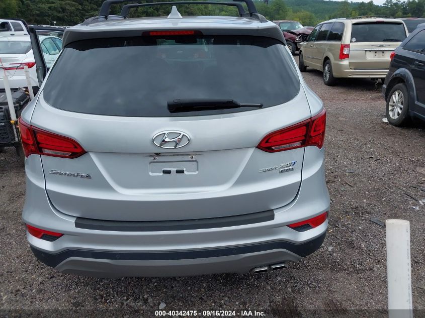 2017 Hyundai Santa Fe Sport 2.0T Ultimate VIN: 5XYZW4LA5HG501652 Lot: 40342475