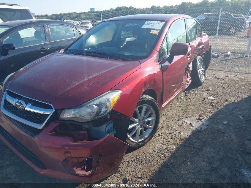 2012 Subaru Impreza 2.0I Premium VIN: JF1GJAC68CH012460 Lot: 40342489