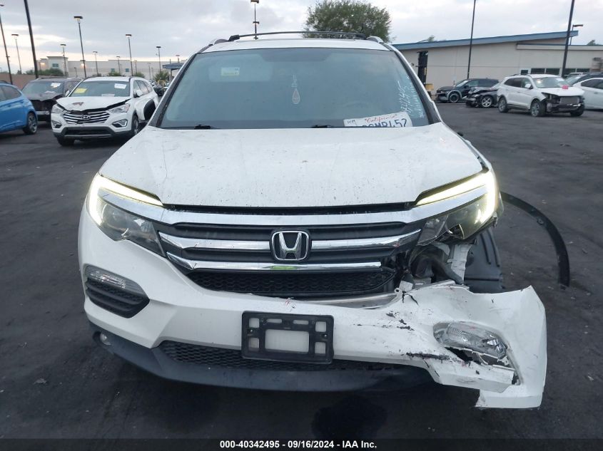 2018 Honda Pilot Ex-L VIN: 5FNYF6H58JB063421 Lot: 40342495