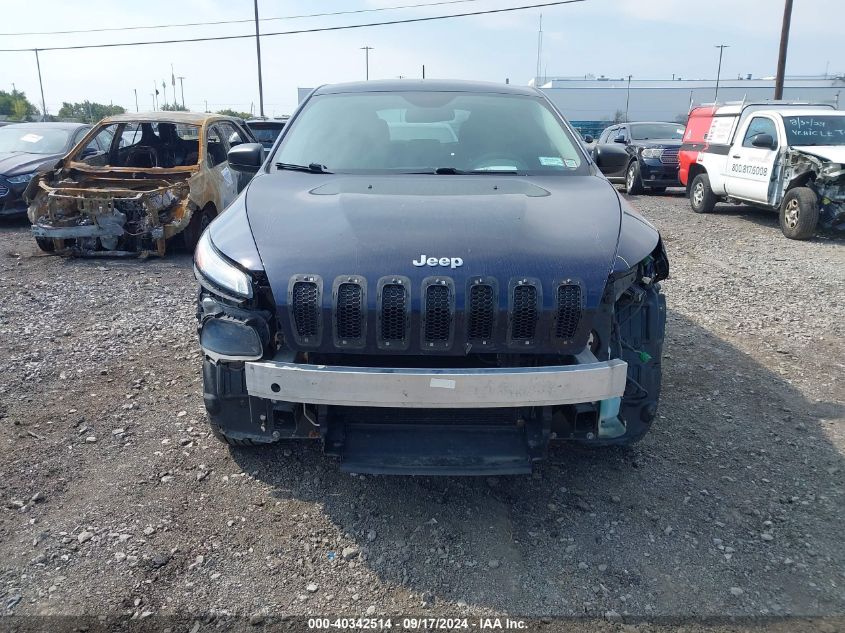 2014 Jeep Cherokee Sport VIN: 1C4PJMABXEW296443 Lot: 40342514