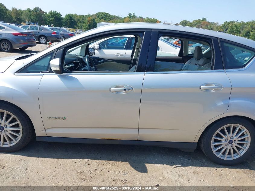 2014 Ford C-Max Hybrid Sel VIN: 1FADP5BUXEL505355 Lot: 40342525