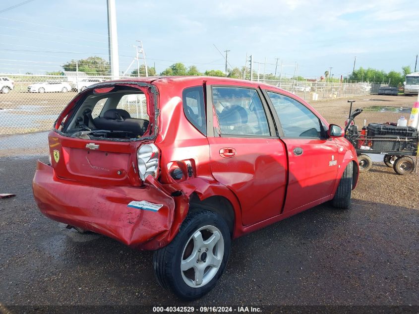 KL1TD66677B706081 2007 Chevrolet Aveo 5 Ls