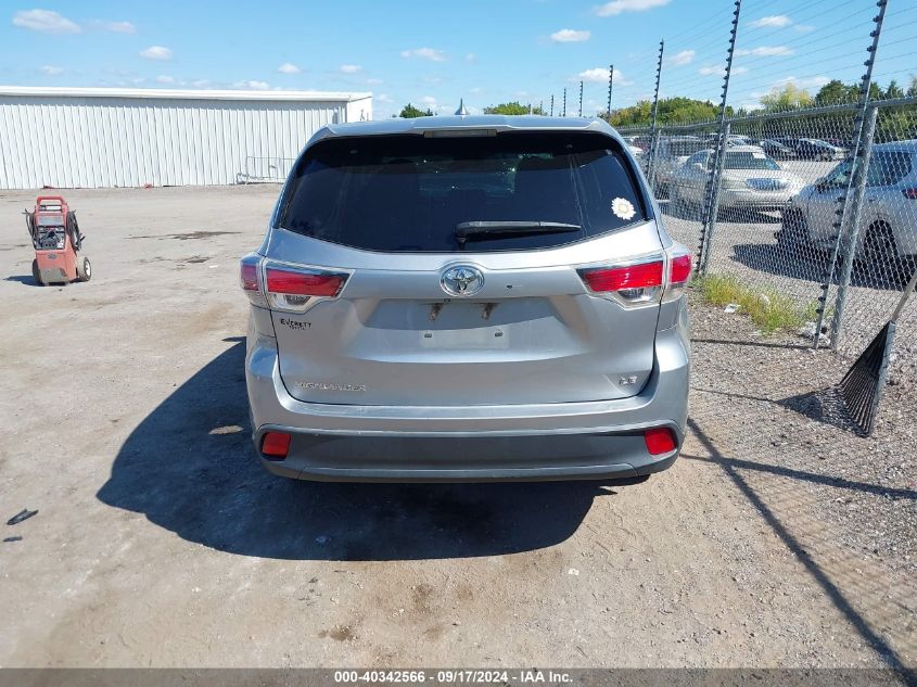 2016 Toyota Highlander Le Plus V6 VIN: 5TDZKRFH7GS159592 Lot: 40342566