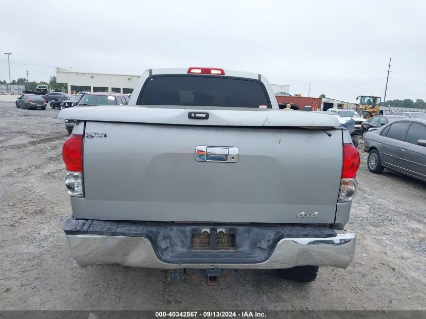 2008 Toyota Tundra Sr5 5.7L V8 VIN: 5TBDV541X8S499877 Lot: 40342567