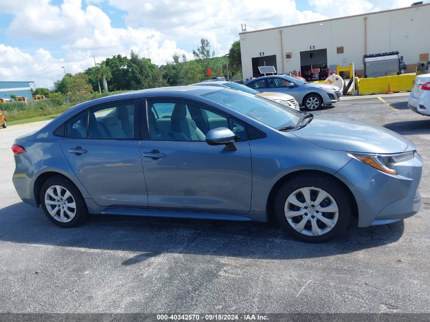 2021 Toyota Corolla Le VIN: 5YFEPMAE5MP188898 Lot: 40342570