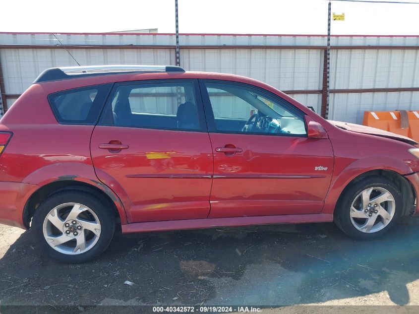 2006 Pontiac Vibe VIN: 5Y2SL65886Z438562 Lot: 40342572