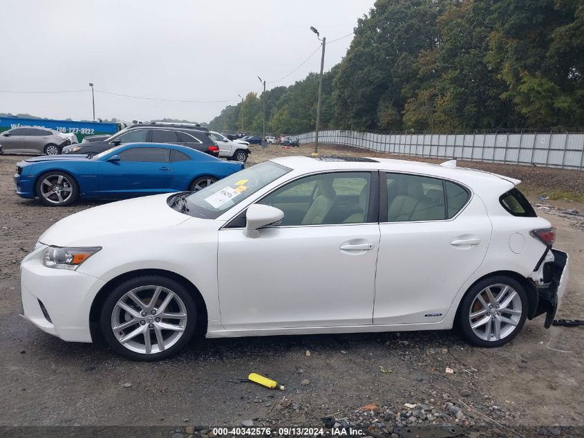 JTHKD5BH0H2293457 2017 Lexus Ct 200H