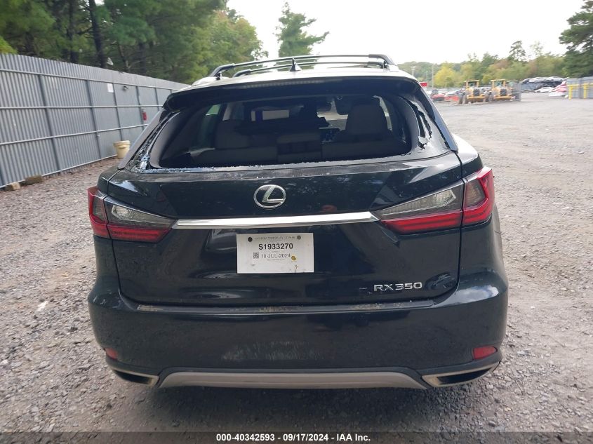 2022 Lexus Rx 350 VIN: 2T2HZMDA8NC318279 Lot: 40342593