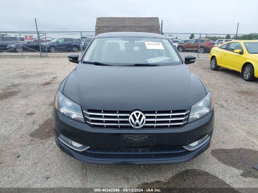 1VWCN7A35EC031795 2014 Volkswagen Passat Sel