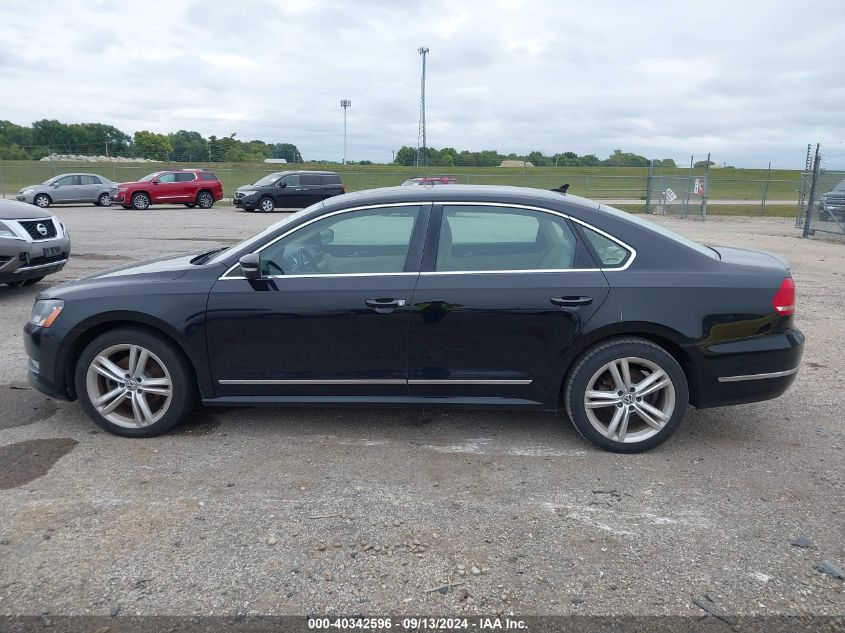 2014 Volkswagen Passat Sel VIN: 1VWCN7A35EC031795 Lot: 40342596