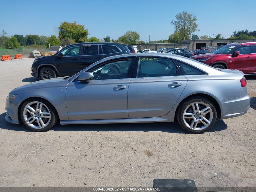 2016 Audi A6 2.0T Premium Plus VIN: WAUGFAFC4GN144164 Lot: 40342632