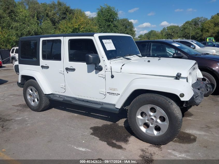 2013 Jeep Wrangler Unlimited Sahara VIN: 1C4HJWEG8DL656931 Lot: 40342633