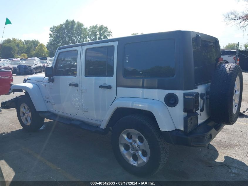 2013 Jeep Wrangler Unlimited Sahara VIN: 1C4HJWEG8DL656931 Lot: 40342633