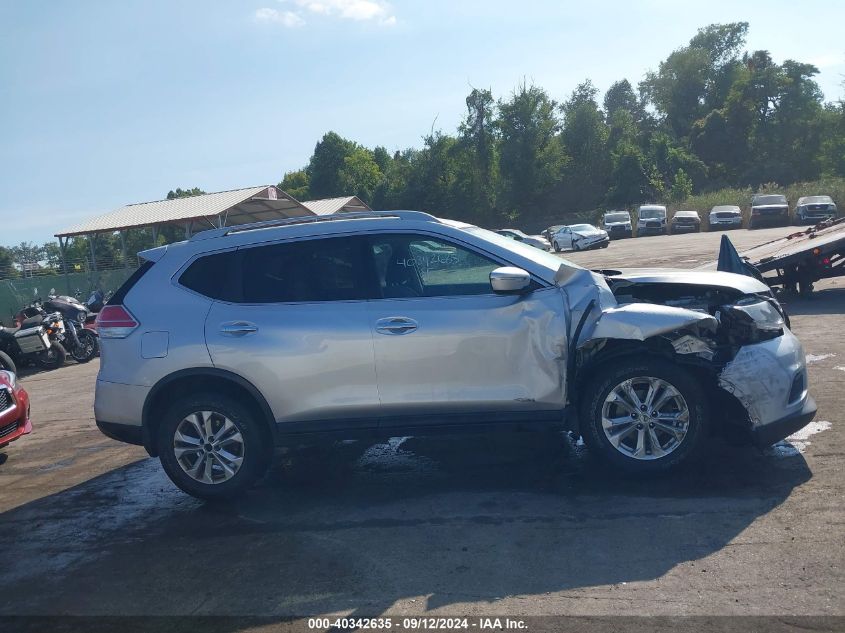 2014 Nissan Rogue Sv VIN: 5N1AT2MV0EC871091 Lot: 40342635