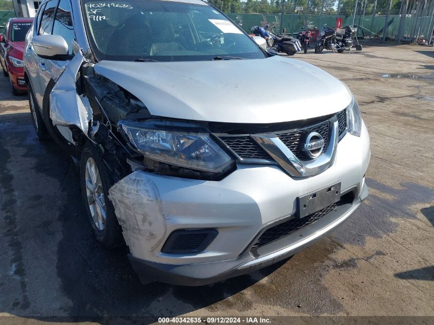 2014 Nissan Rogue Sv VIN: 5N1AT2MV0EC871091 Lot: 40342635