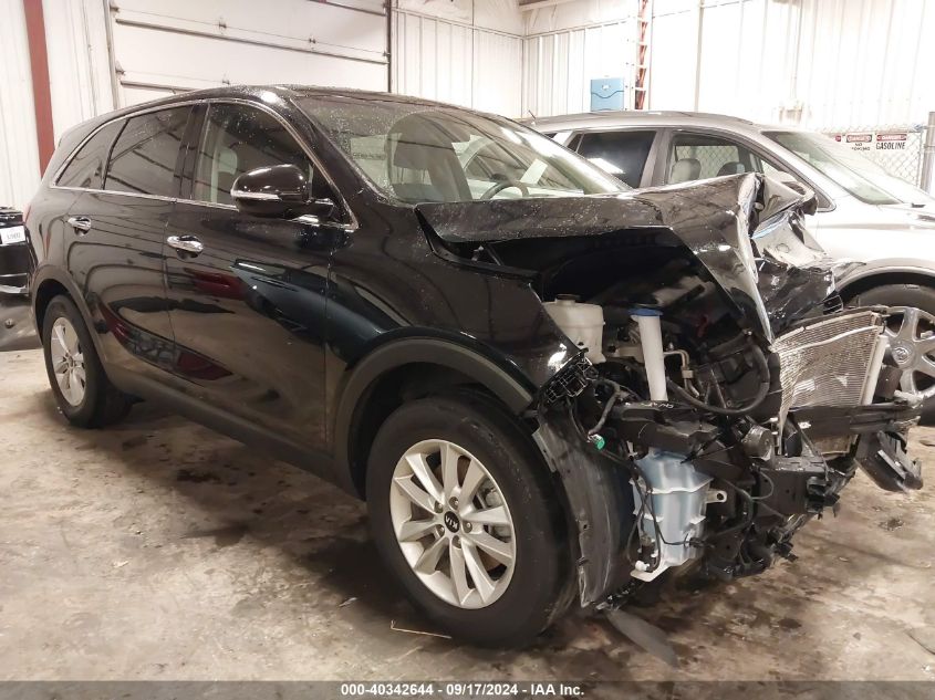 VIN 5XYPG4A3XKG477610 2019 KIA Sorento, 2.4L L no.1