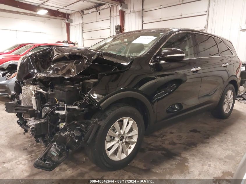 VIN 5XYPG4A3XKG477610 2019 KIA Sorento, 2.4L L no.2