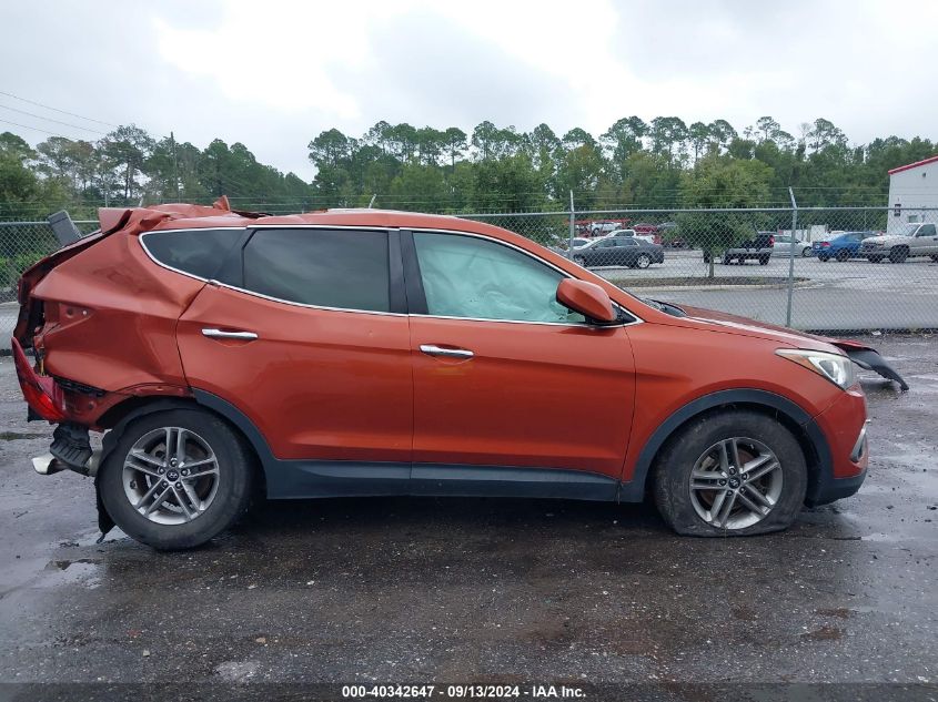 2017 Hyundai Santa Fe Sport VIN: 5XYZT3LBXHG437247 Lot: 40342647