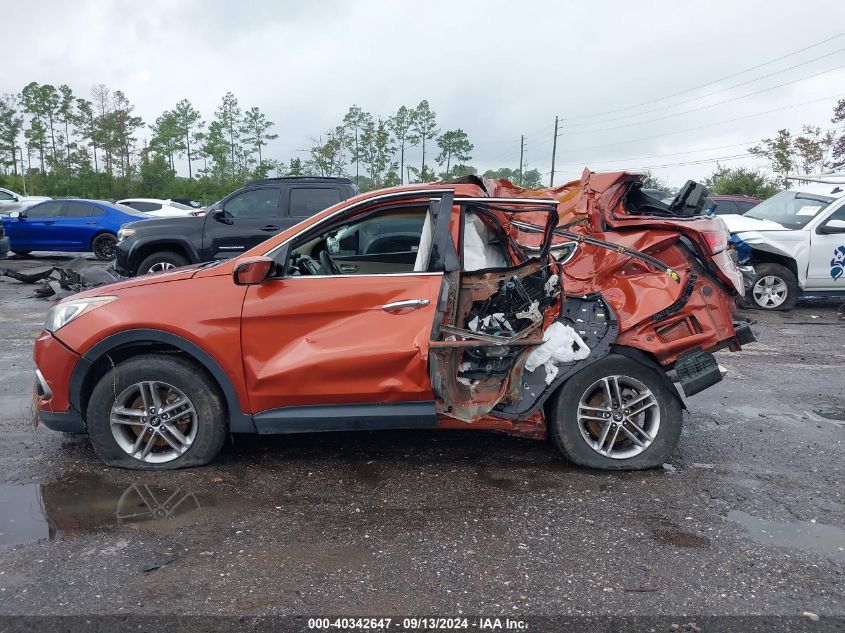 2017 Hyundai Santa Fe Sport VIN: 5XYZT3LBXHG437247 Lot: 40342647