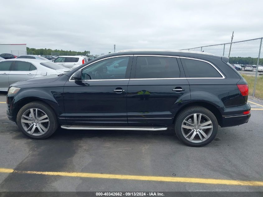 2013 Audi Q7 Premium Plus VIN: WA1LGAFE2DD017148 Lot: 40342662