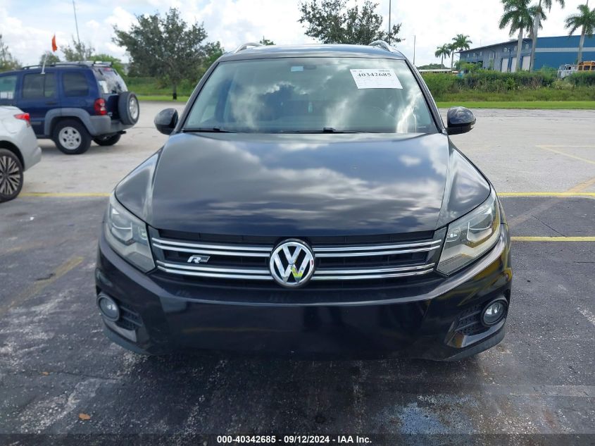 2012 Volkswagen Tiguan Sel VIN: WVGBV7AX3CW597351 Lot: 40342685