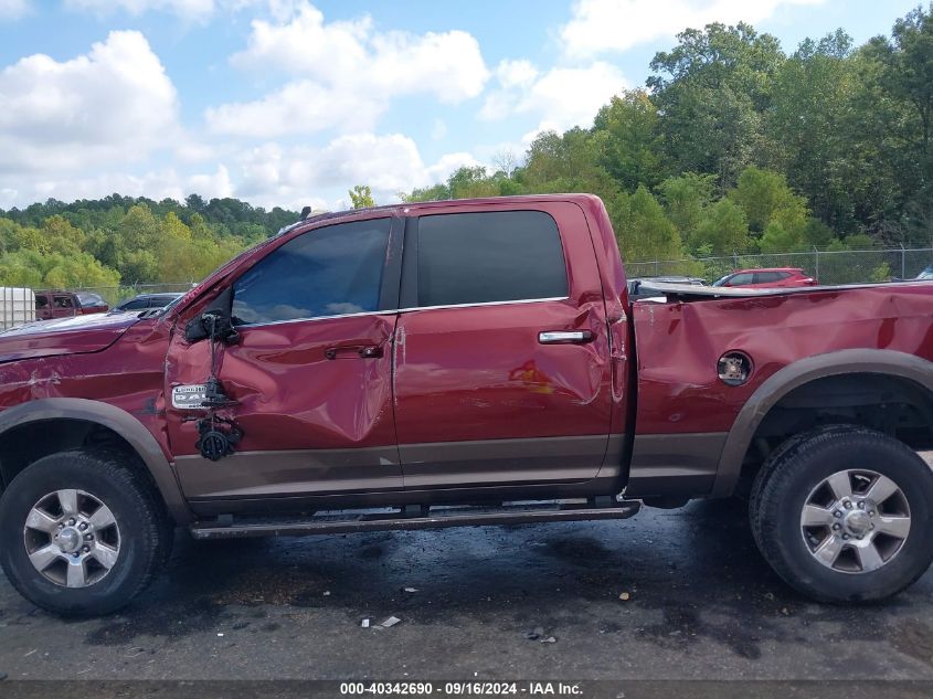 2018 Ram 2500 Longhorn 4X4 6'4 Box VIN: 3C6UR5GL5JG126993 Lot: 40342690