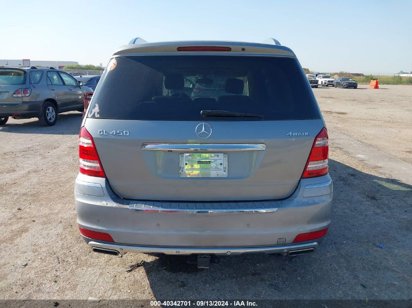 2011 Mercedes-Benz Gl 450 4Matic VIN: 4JGBF7BE7BA736970 Lot: 40342701