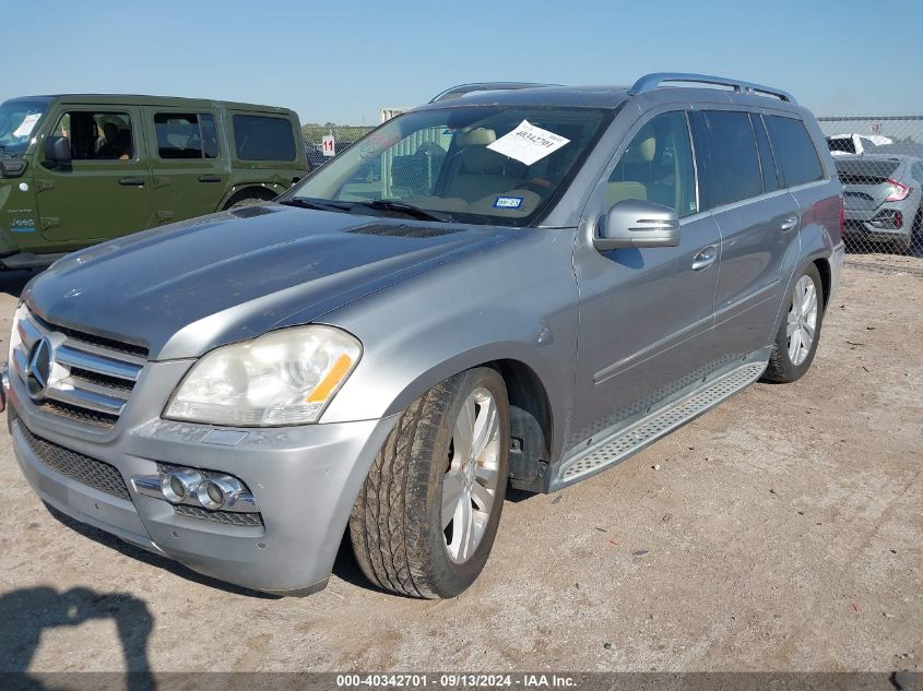 2011 Mercedes-Benz Gl 450 4Matic VIN: 4JGBF7BE7BA736970 Lot: 40342701