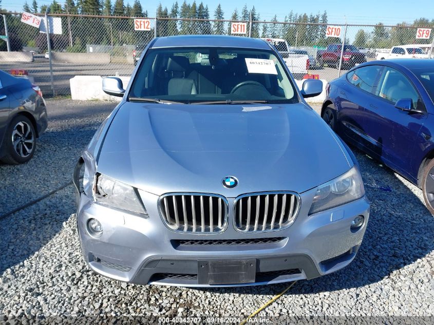 2011 BMW X3 xDrive28I VIN: 5UXWX5C5XBL709089 Lot: 40342707