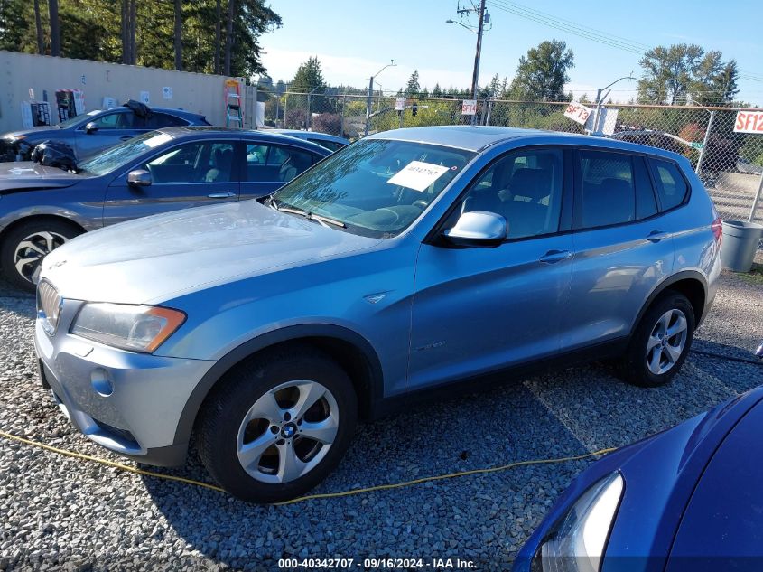 2011 BMW X3 xDrive28I VIN: 5UXWX5C5XBL709089 Lot: 40342707