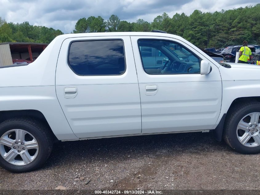 2014 Honda Ridgeline Rtl VIN: 5FPYK1F52EB004783 Lot: 40342724