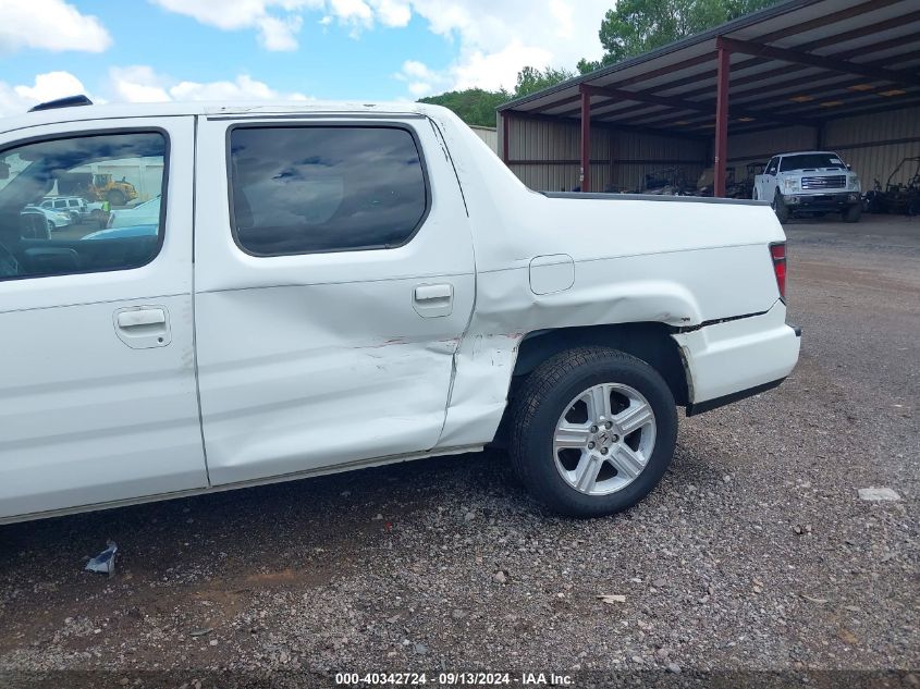 2014 Honda Ridgeline Rtl VIN: 5FPYK1F52EB004783 Lot: 40342724