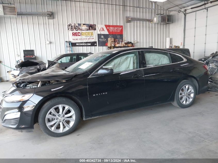 2019 Chevrolet Malibu Lt VIN: 1G1ZD5ST1KF133116 Lot: 40342735