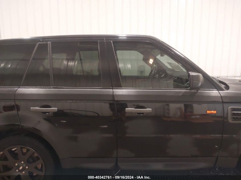 2008 Land Rover Range Rover Sport Hse VIN: SALSK25438A168238 Lot: 40342761