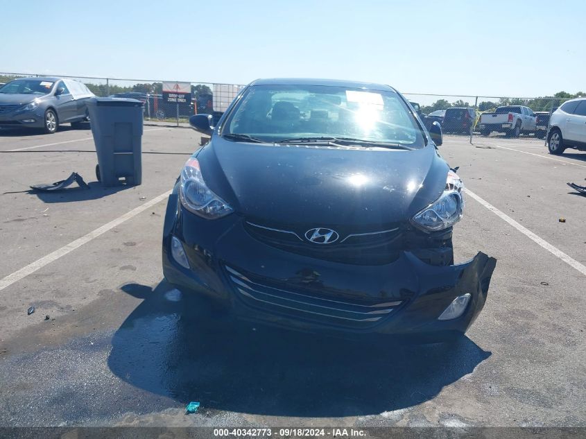 2013 Hyundai Elantra Limited VIN: KMHDH4AEXDU506201 Lot: 40342773