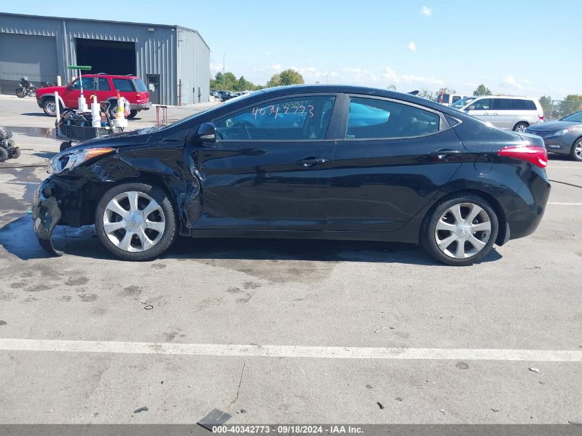 2013 Hyundai Elantra Limited VIN: KMHDH4AEXDU506201 Lot: 40342773