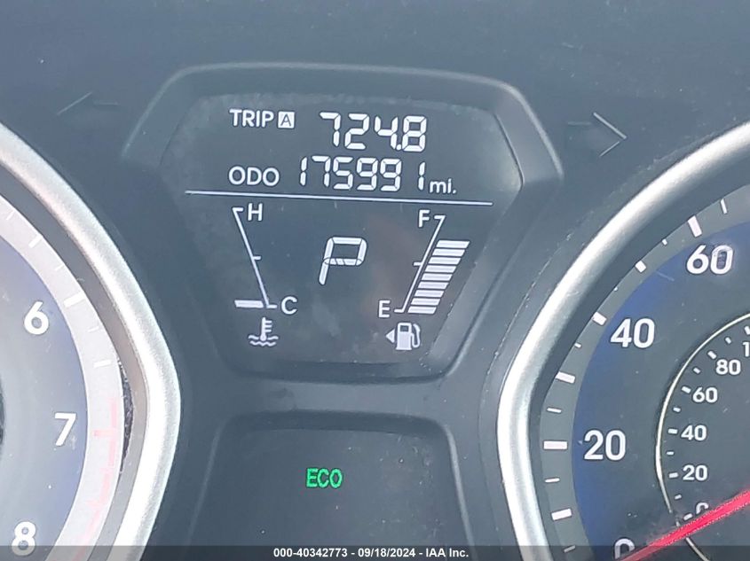 KMHDH4AEXDU506201 2013 Hyundai Elantra Limited