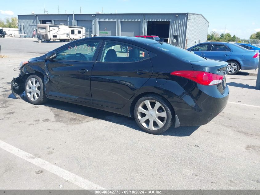 VIN KMHDH4AEXDU506201 2013 HYUNDAI ELANTRA no.3