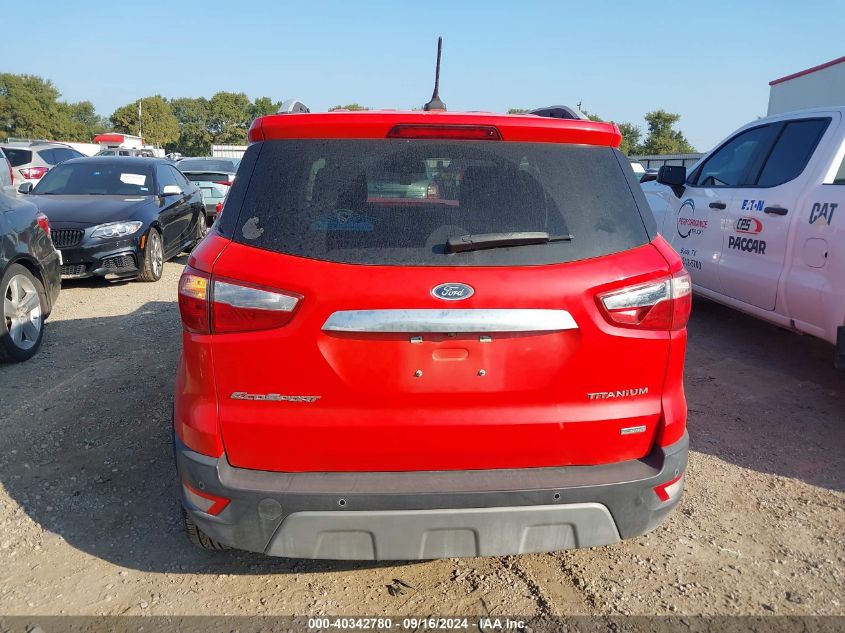 2019 Ford Ecosport Titanium VIN: MAJ3S2KE0KC253385 Lot: 40342780