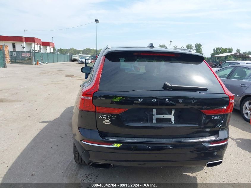 2019 Volvo Xc60 T6 Inscription VIN: YV4A22RL5K1343727 Lot: 40342784