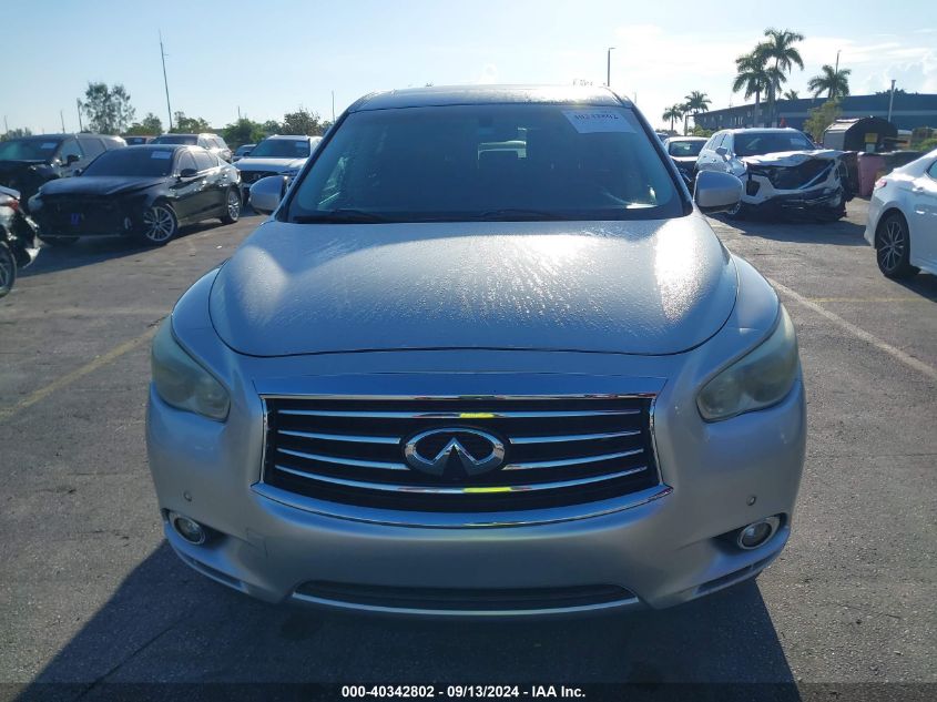 2013 Infiniti Jx35 VIN: 5N1AL0MNXDC334828 Lot: 40342802