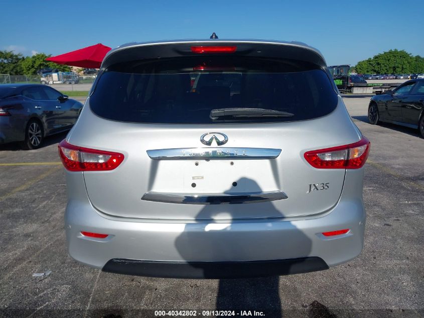 2013 Infiniti Jx35 VIN: 5N1AL0MNXDC334828 Lot: 40342802