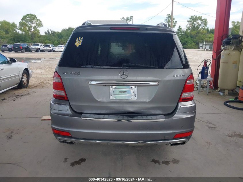 2010 Mercedes-Benz Gl 450 4Matic VIN: 4JGBF7BE4AA602397 Lot: 40342823