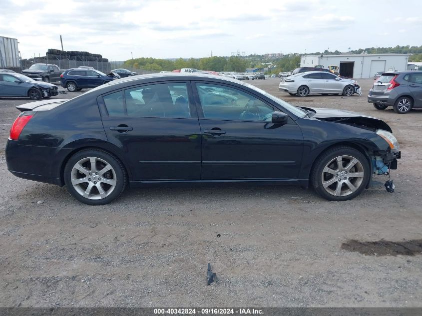 2008 Nissan Maxima 3.5 Se/3.5 Sl VIN: 1N4BA41E48C820895 Lot: 40342824