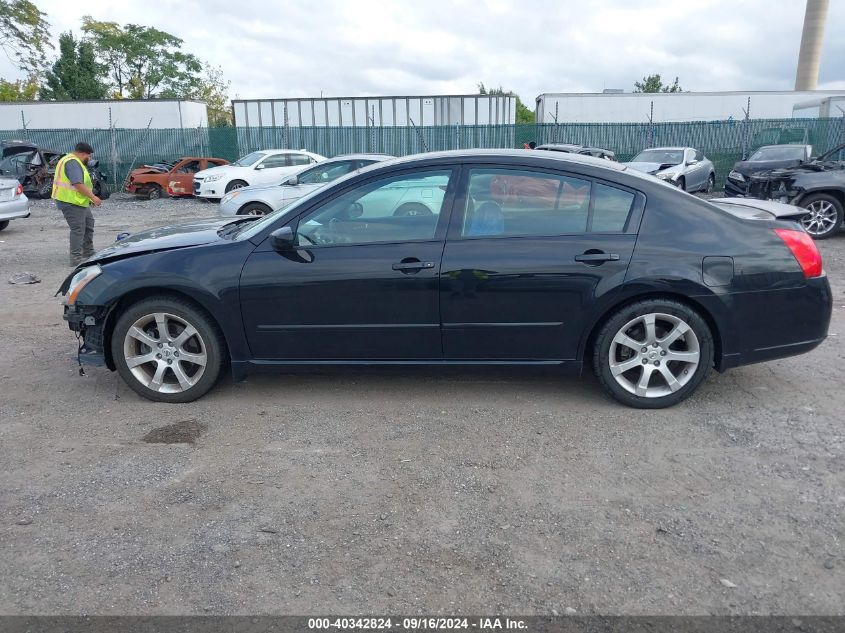 2008 Nissan Maxima 3.5 Se/3.5 Sl VIN: 1N4BA41E48C820895 Lot: 40342824