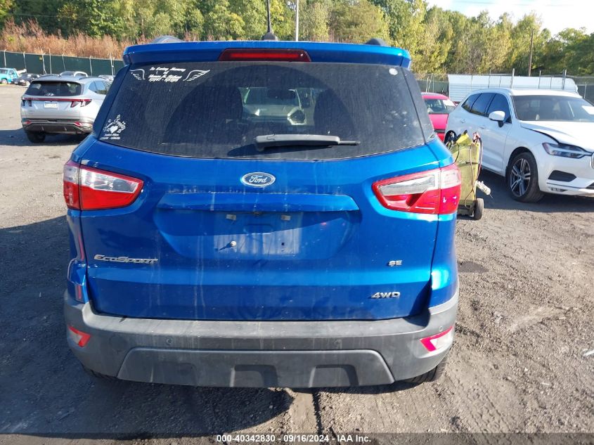 MAJ6P1UL9JC227189 2018 Ford Ecosport Se