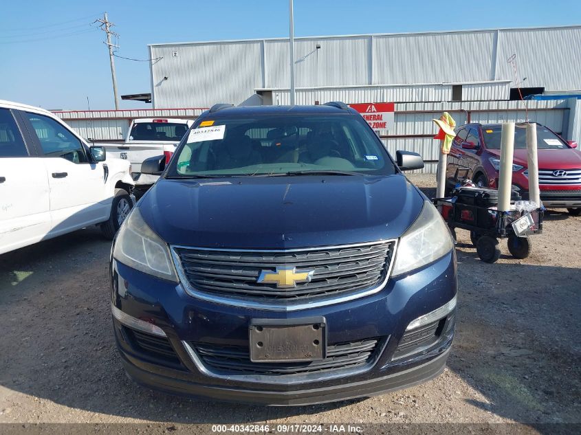 2015 Chevrolet Traverse Ls VIN: 1GNKRFED3FJ286157 Lot: 40342846