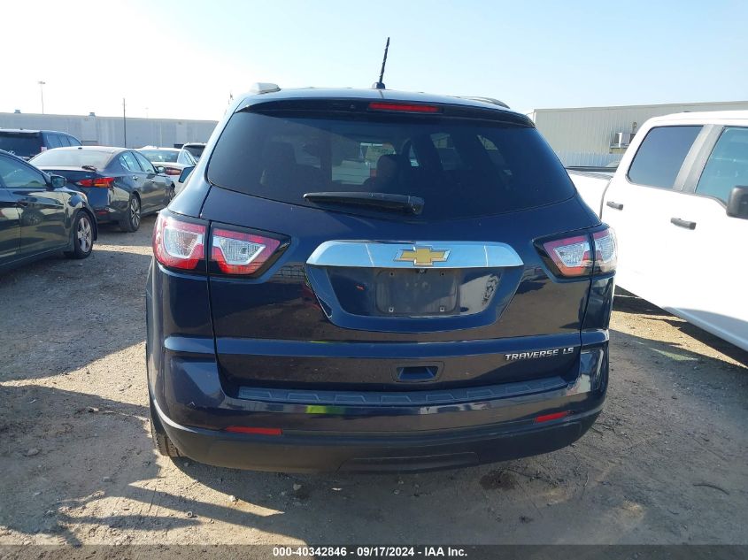 2015 Chevrolet Traverse Ls VIN: 1GNKRFED3FJ286157 Lot: 40342846