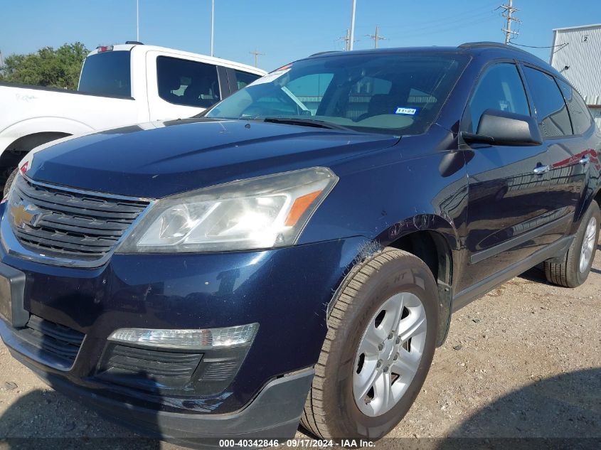 2015 Chevrolet Traverse Ls VIN: 1GNKRFED3FJ286157 Lot: 40342846